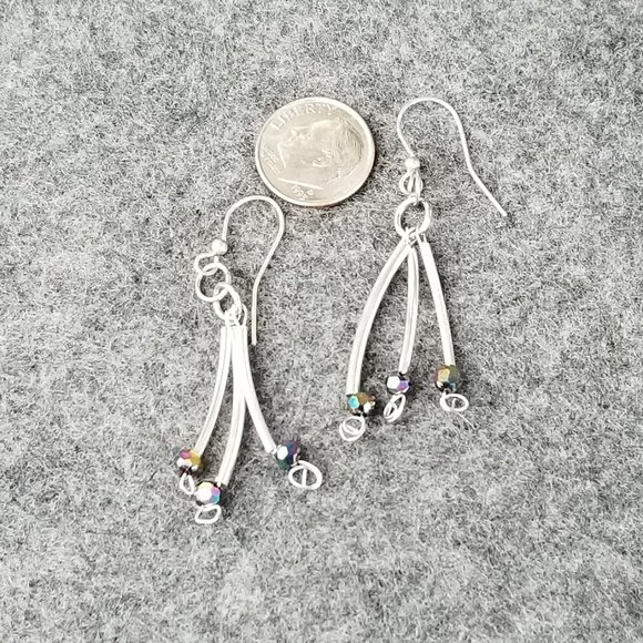 Classy Party Earrings, Surgical  Steel.   Make Me an Offer! - Picture 5 of 5